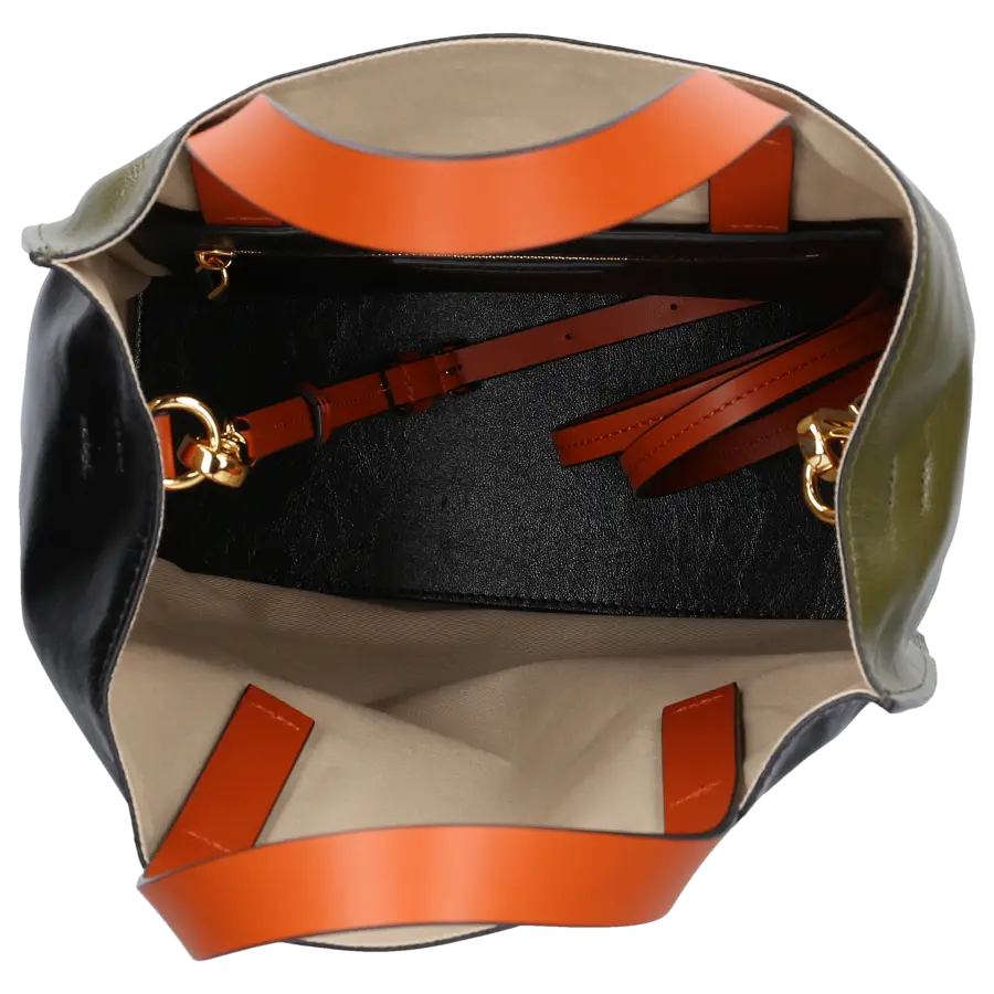 Marni - Shopper MUSEO Rindsleder - schwarz