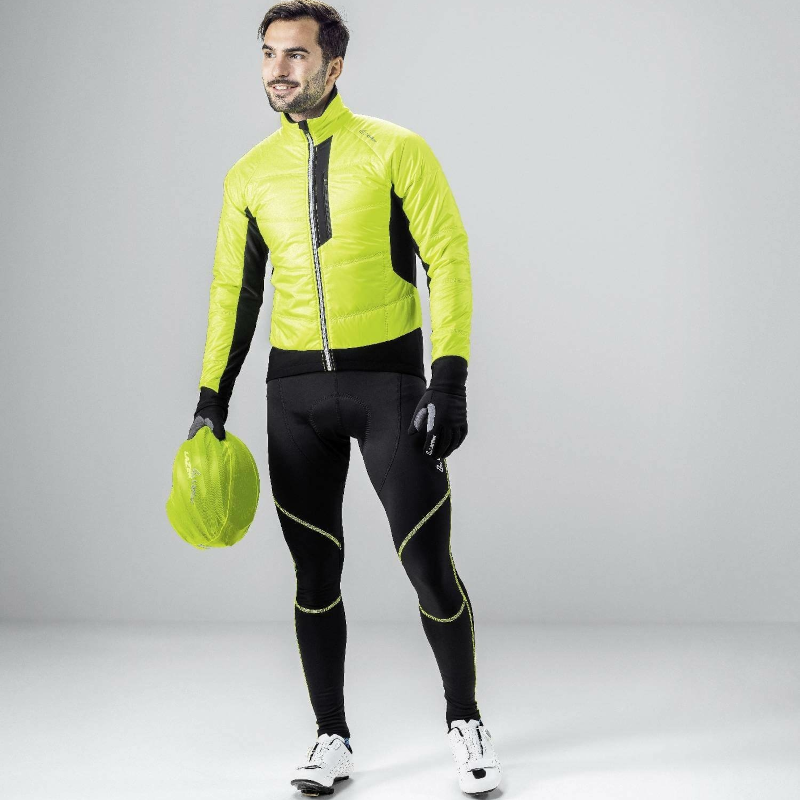 Löffler WS Elastische schwarze Herren-Radhose