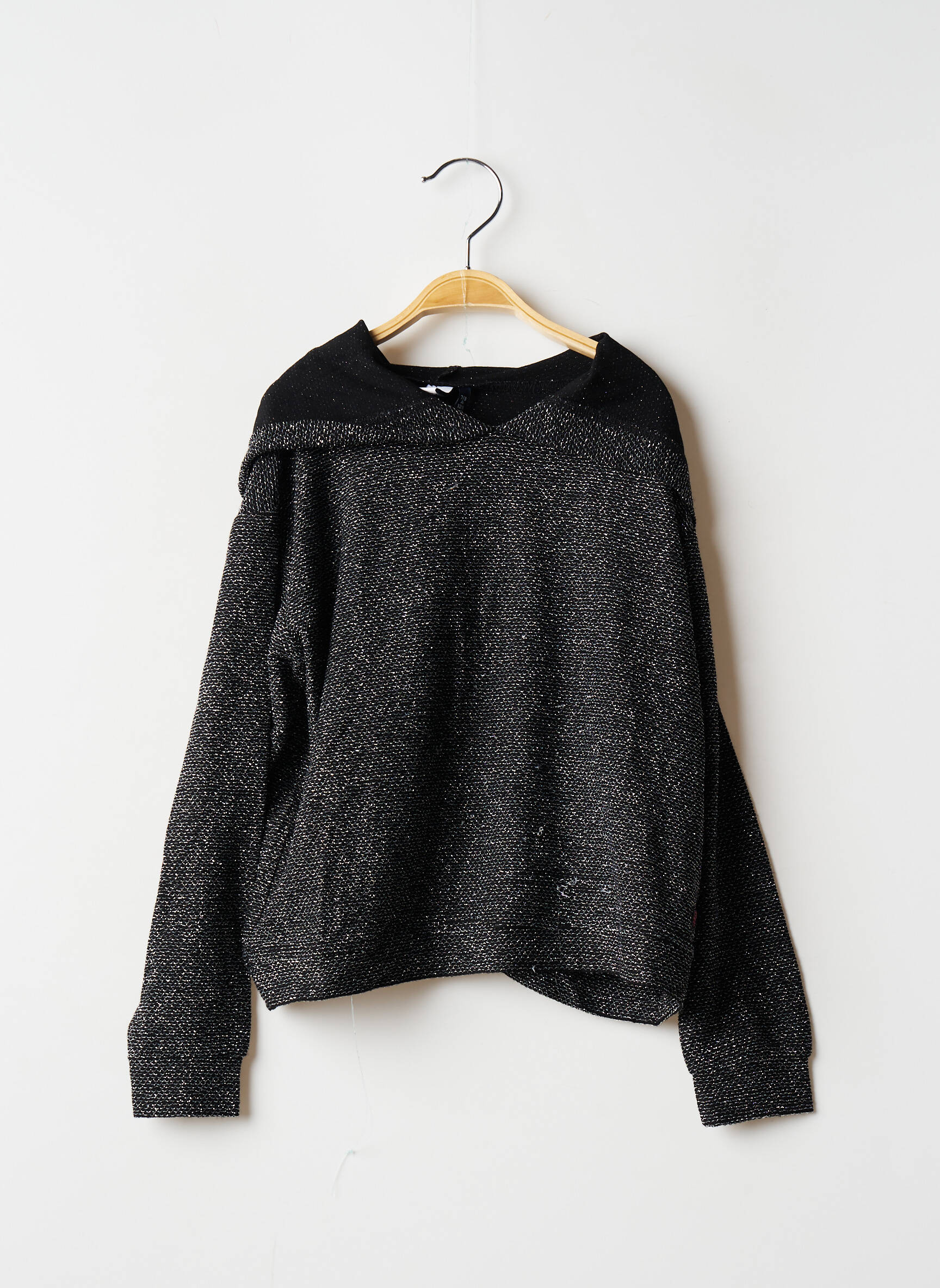 3 Pommes Tops Fille couleur noir