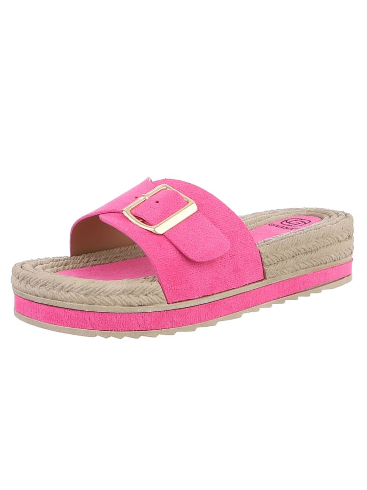 Ital-Design Sandale & Sandalette in Pink günstig kaufen