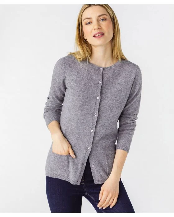 Cardigan pur cachemire