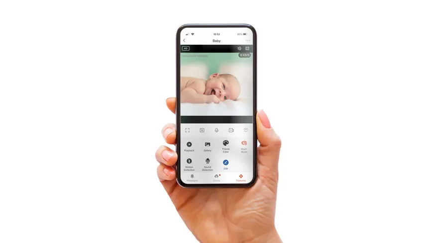 Alecto WiFi Baby Monitor SMARTBABY5