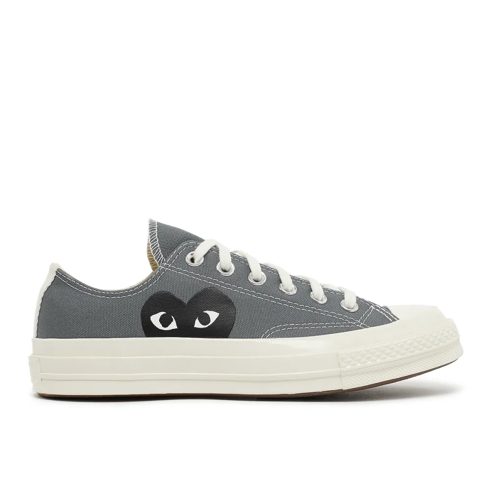 Comme des Garcons Play Heart Chuck Taylor All Star 70 Low P1K121-GRY / grau