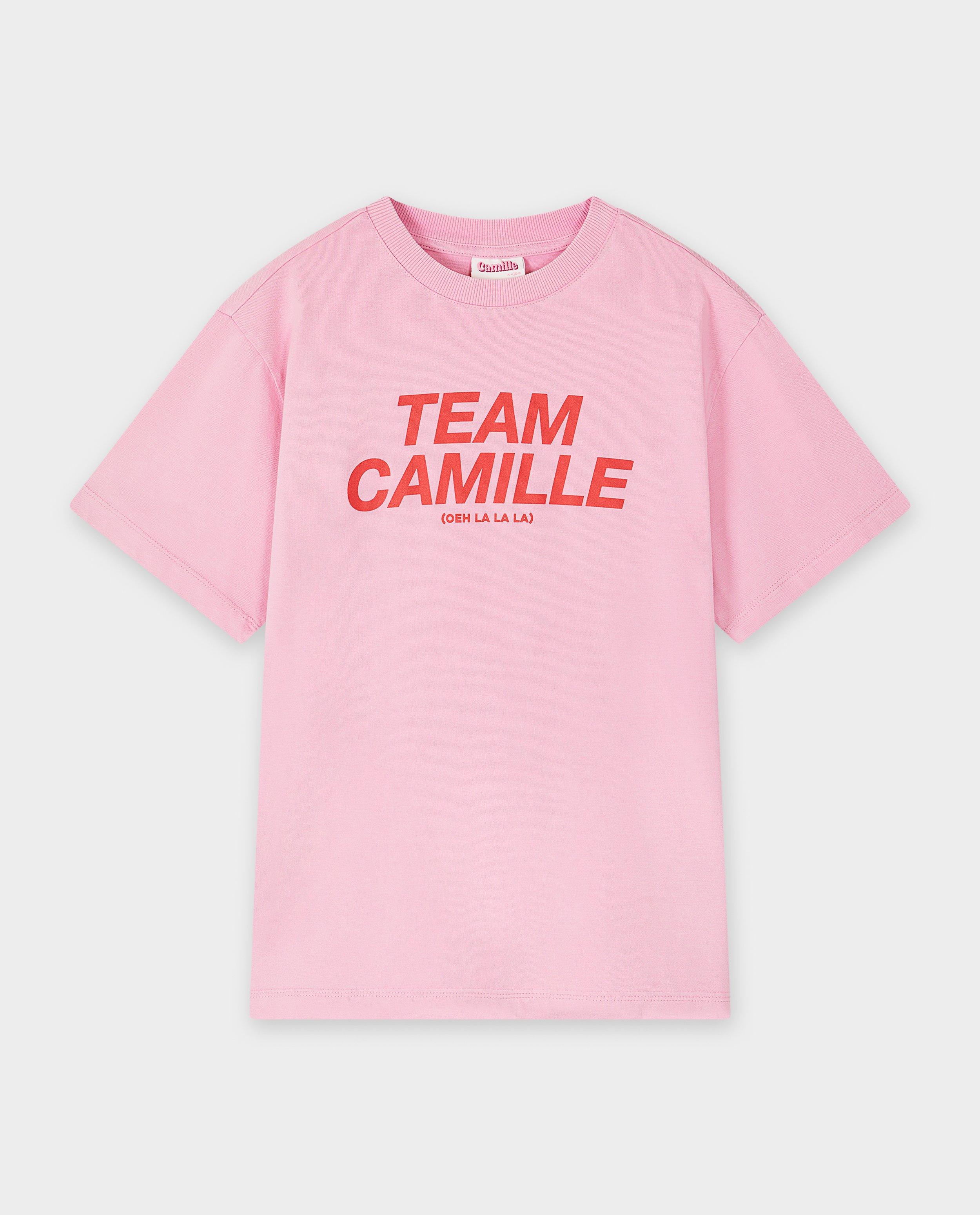 CAMILLE póló metszett hátmintával, XS-XL roze