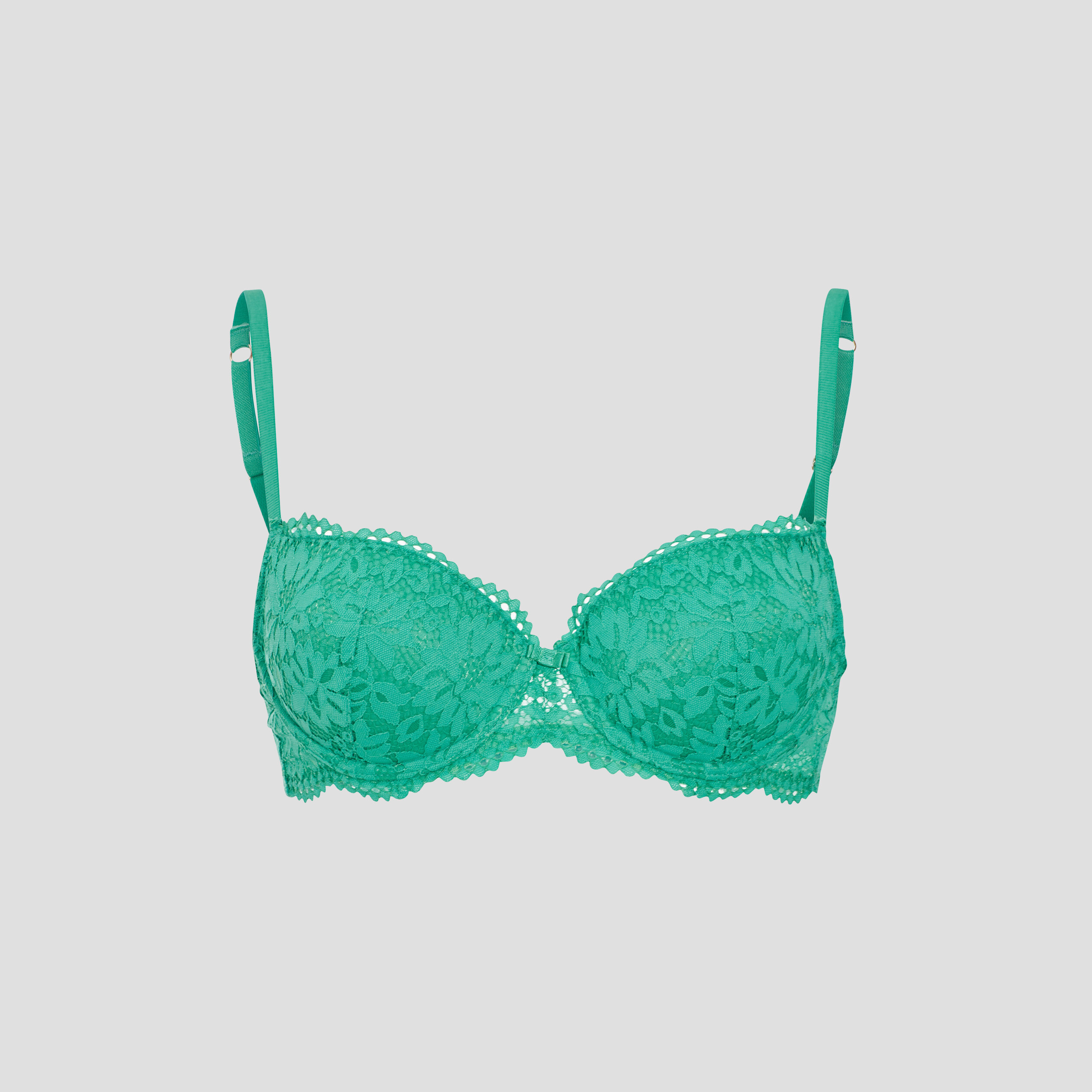 Soutien-gorge corbeille à coque vert menthe femme | La Halle