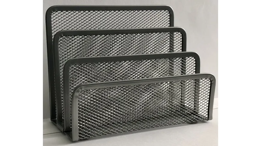 GERD KOCH Briefhalterung Metall / Gitter