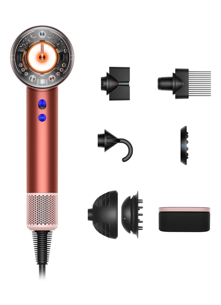 Uscător de păr Dyson Supersonic Nural™ - Bronz Căpșuni / Roz pal