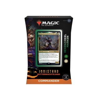 Magic the Gathering Innistrad: Midnight Hunt Commander Deck 1 - Hexenzirkel Marken (1) (DE)