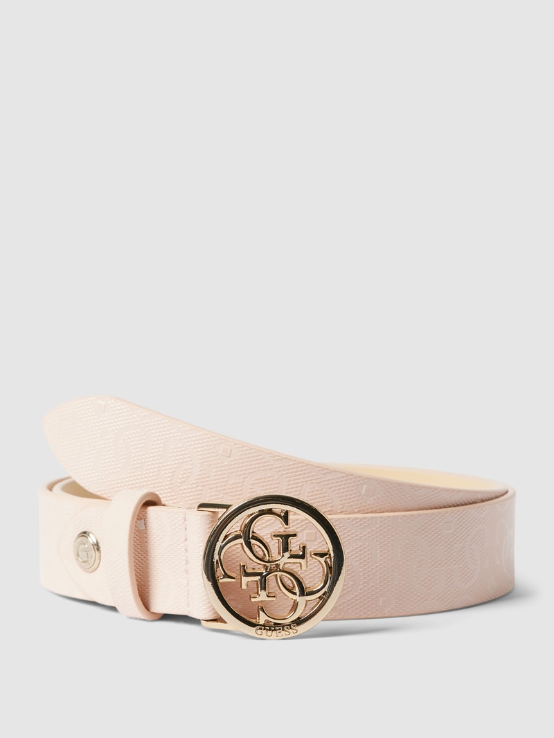 Gürtel mit Label-Details Modell 'SASKY' in rosé