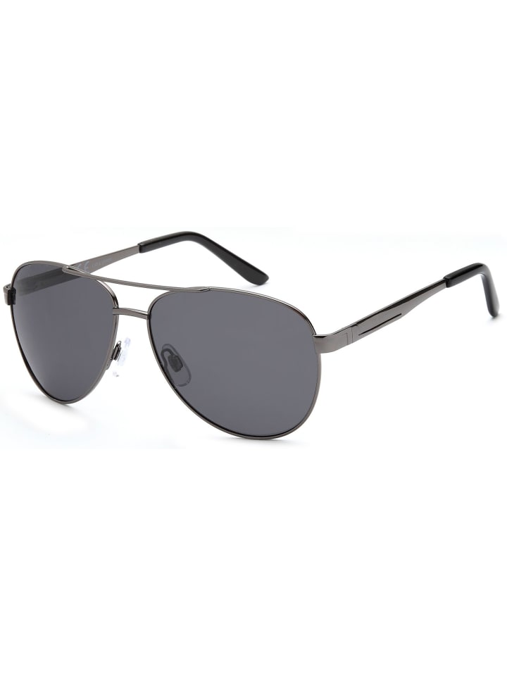 styleBREAKER Piloten Sonnenbrille in Anthrazit / Grau günstig kaufen onesize