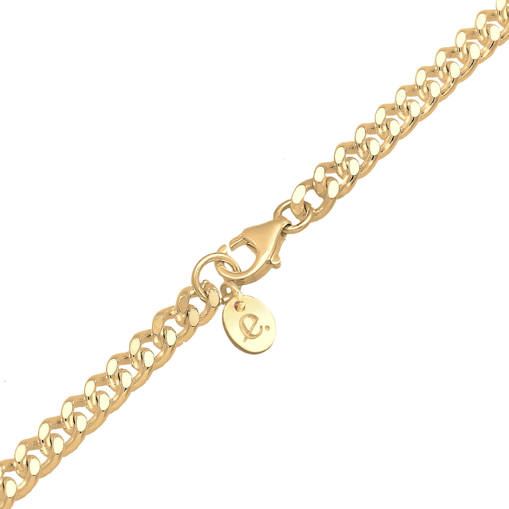 Elli PREMIUM Elli PREMIUM Collier Solide Base Combiné Collier Femme - (925/1000) Argent Bijoux