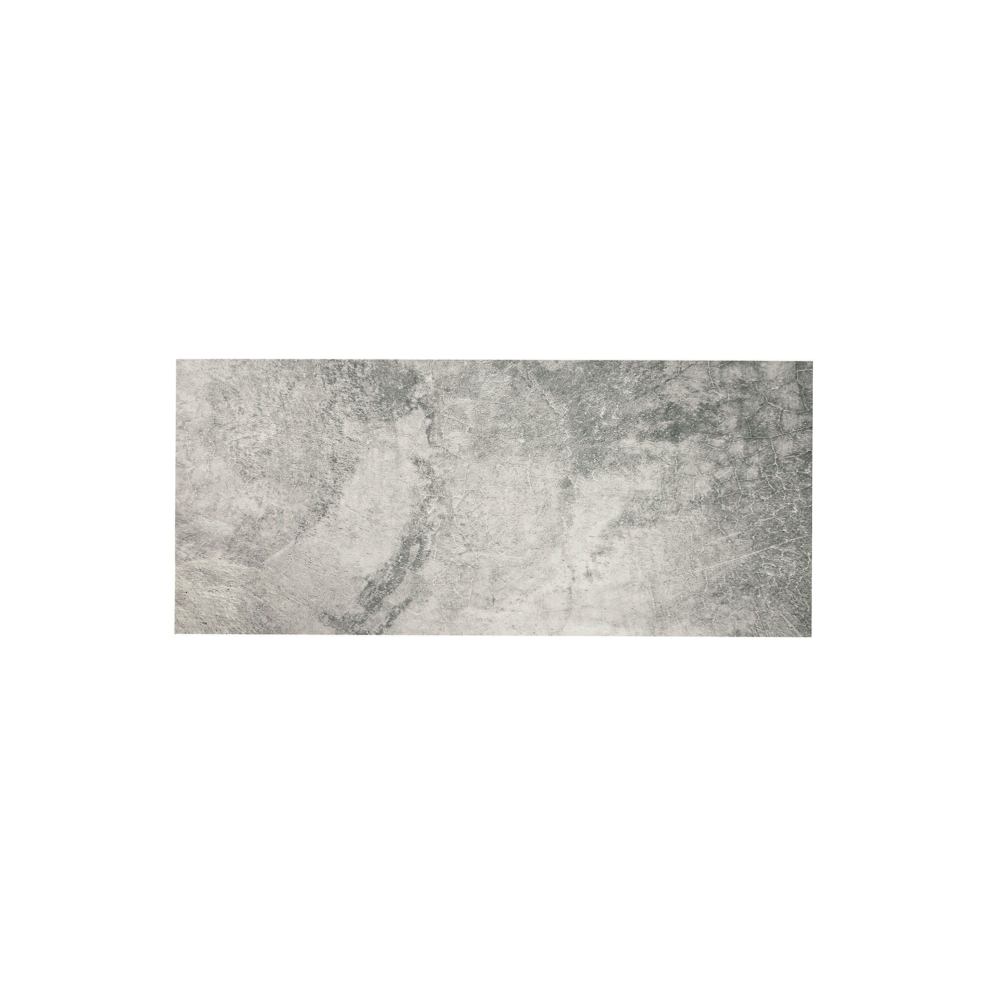 Tapis vinyle effet béton ciré