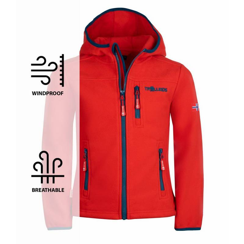 Trollkids Stavangar Fleecejacke Kinder