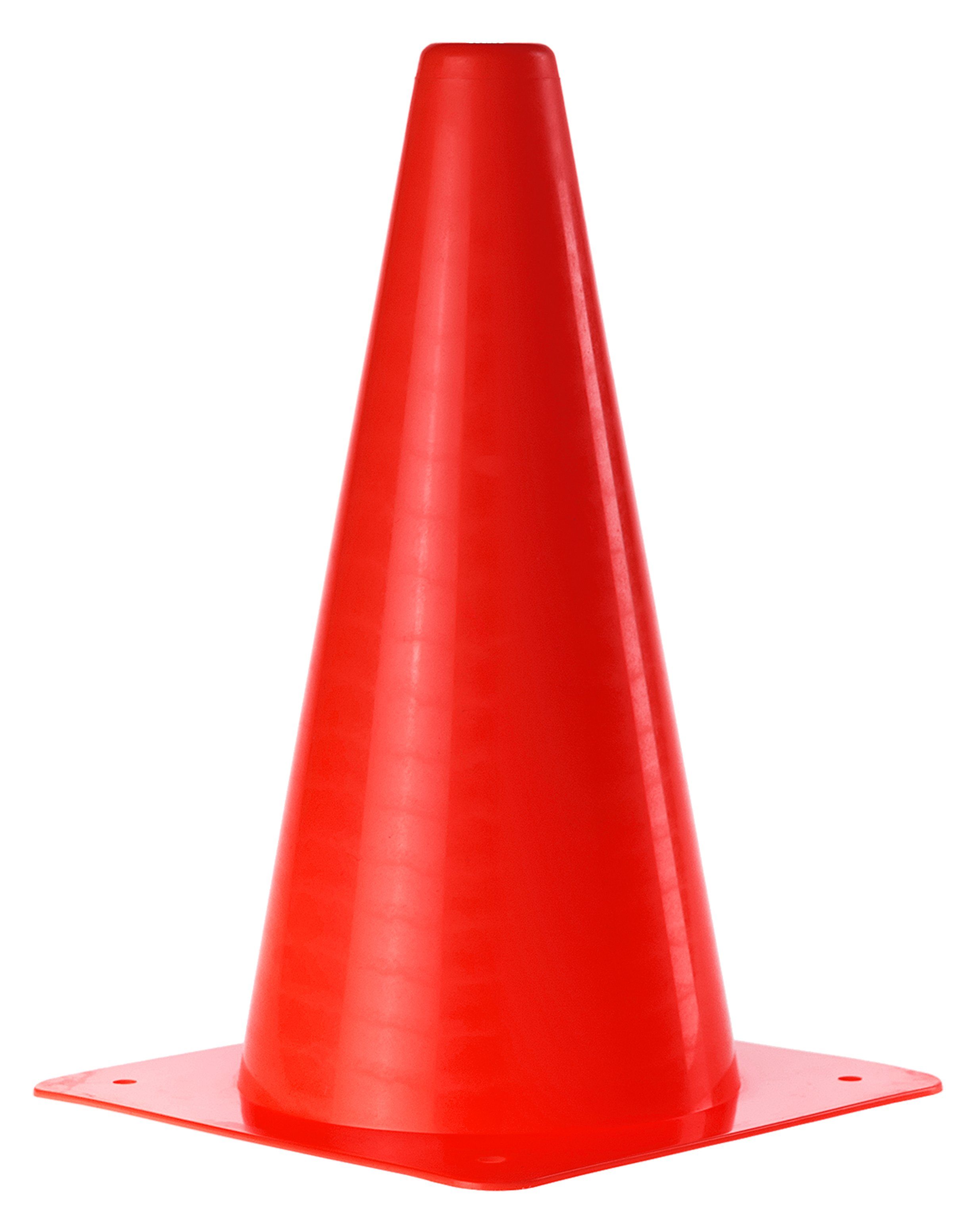 SPORTIKEL24 Pylone Soft Kegel 30 cm in Farbe Rot