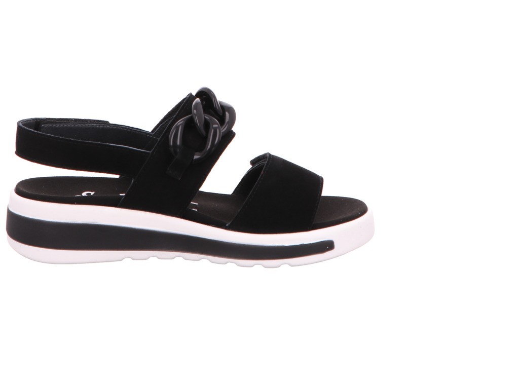 SEMLER Klassische Sandalen schwarz