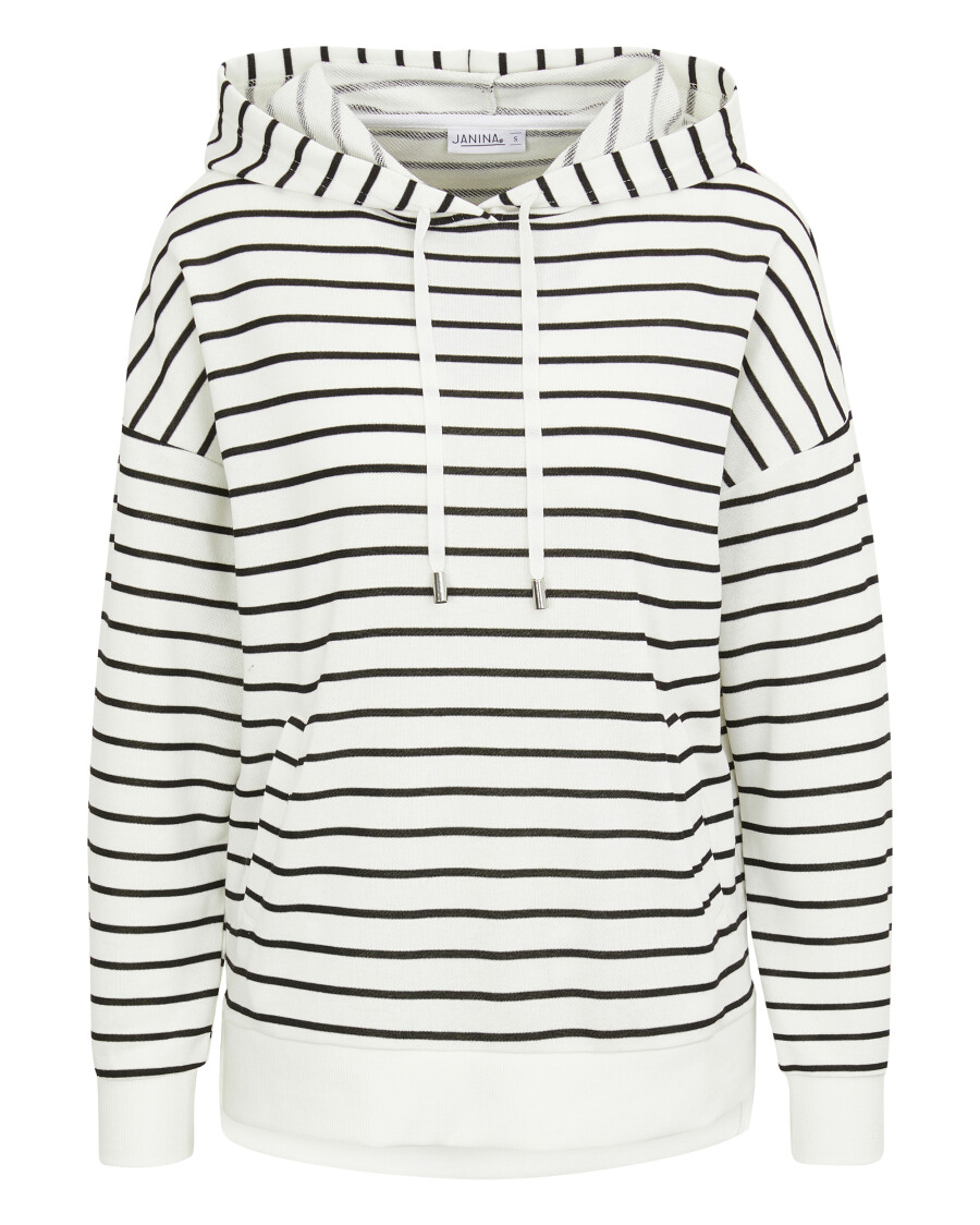 Gestreiftes Sweatshirt