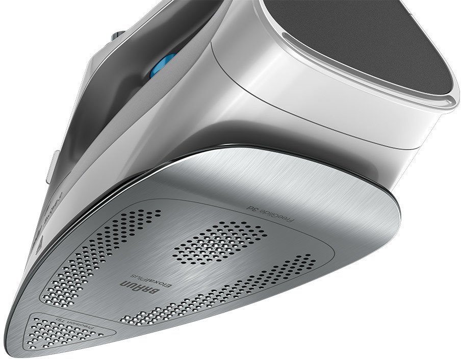 Braun Dampfbügeleisen TexStyle 9 SI 9270 WH, 3000 W, mit FreeGlide 3D Bügelsohle