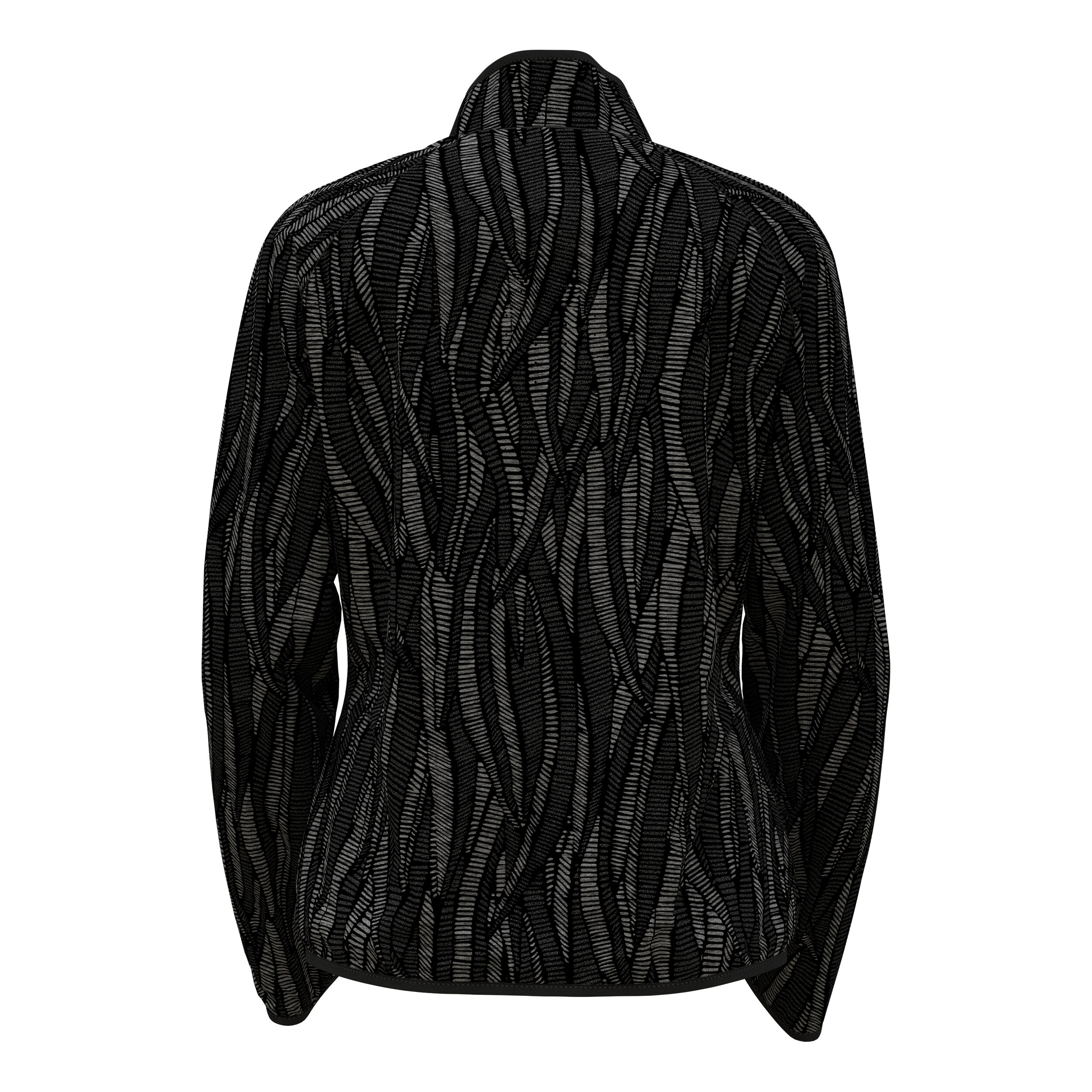 Essential Light Print Laufjacke Damen - Schwarz