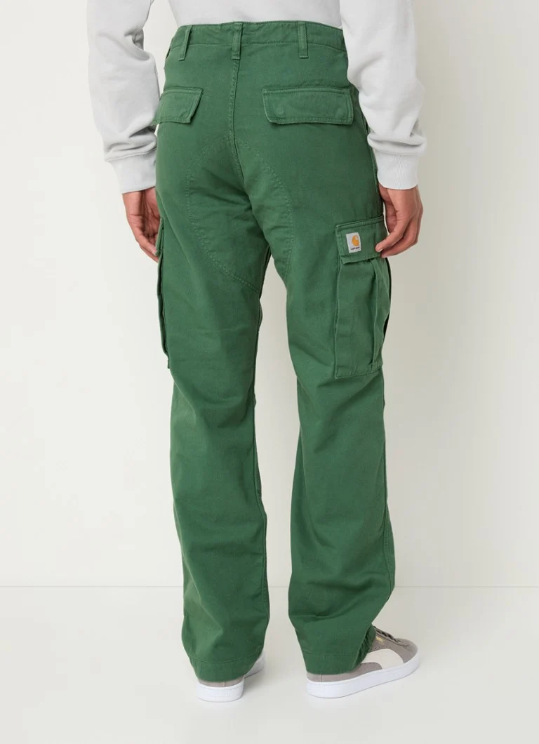 Carhartt WIP taisna piegriezuma kravas bikses ar sānu kabatām
