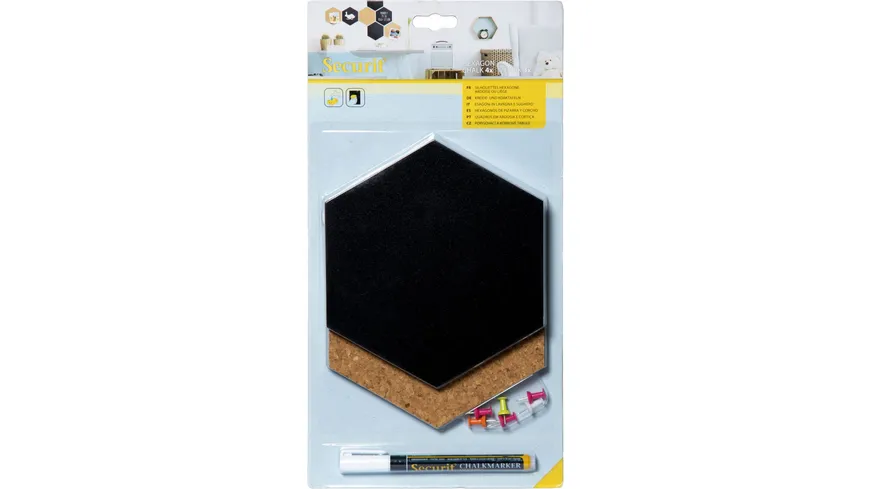 Securit Hexagon Wandtafeln