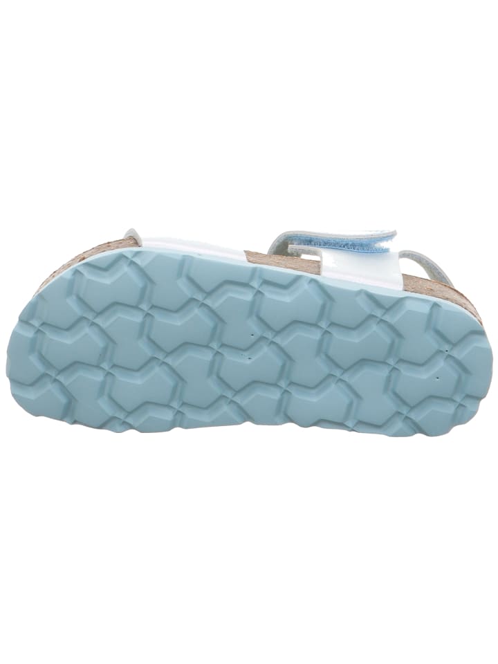 superfit Tieffußbett Sandale FUSSBETTPANTOFFEL in Hellblau günstig kaufen