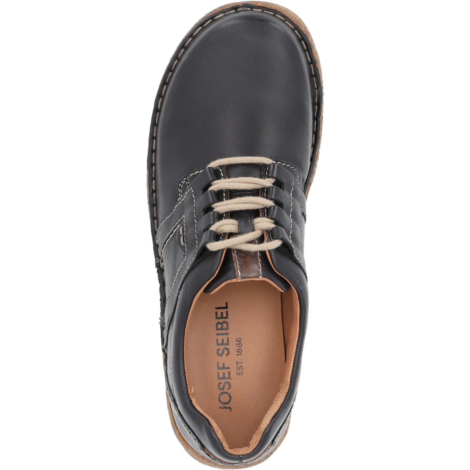Josef Seibel Neele 44 85144, Schnürschuhe, Damen, Schwarz (Schwarz-Kombi)