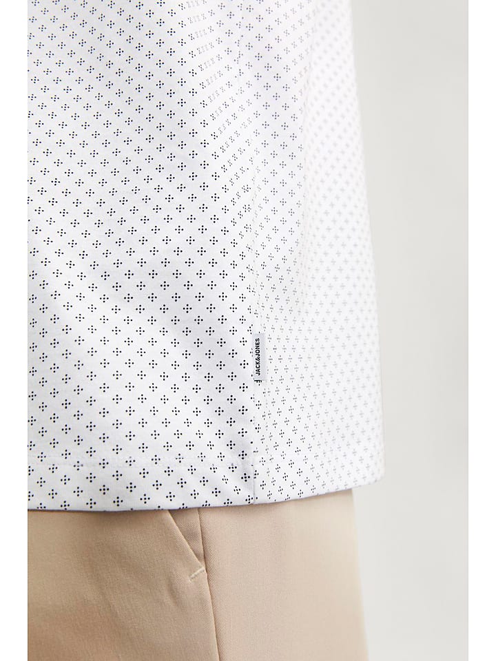 Jack & Jones Poloshirt in Weiß günstig kaufen