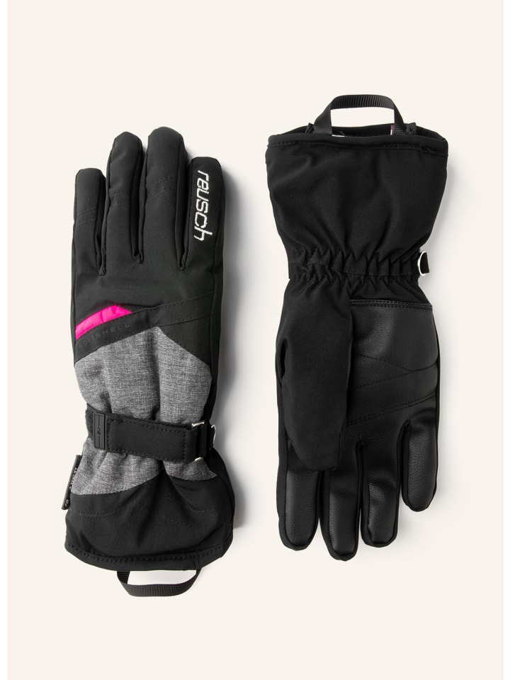 Reusch Skihandschuhe Hellen R-TEX XT in 7771 blck/blck melang/pink glo günstig kaufen