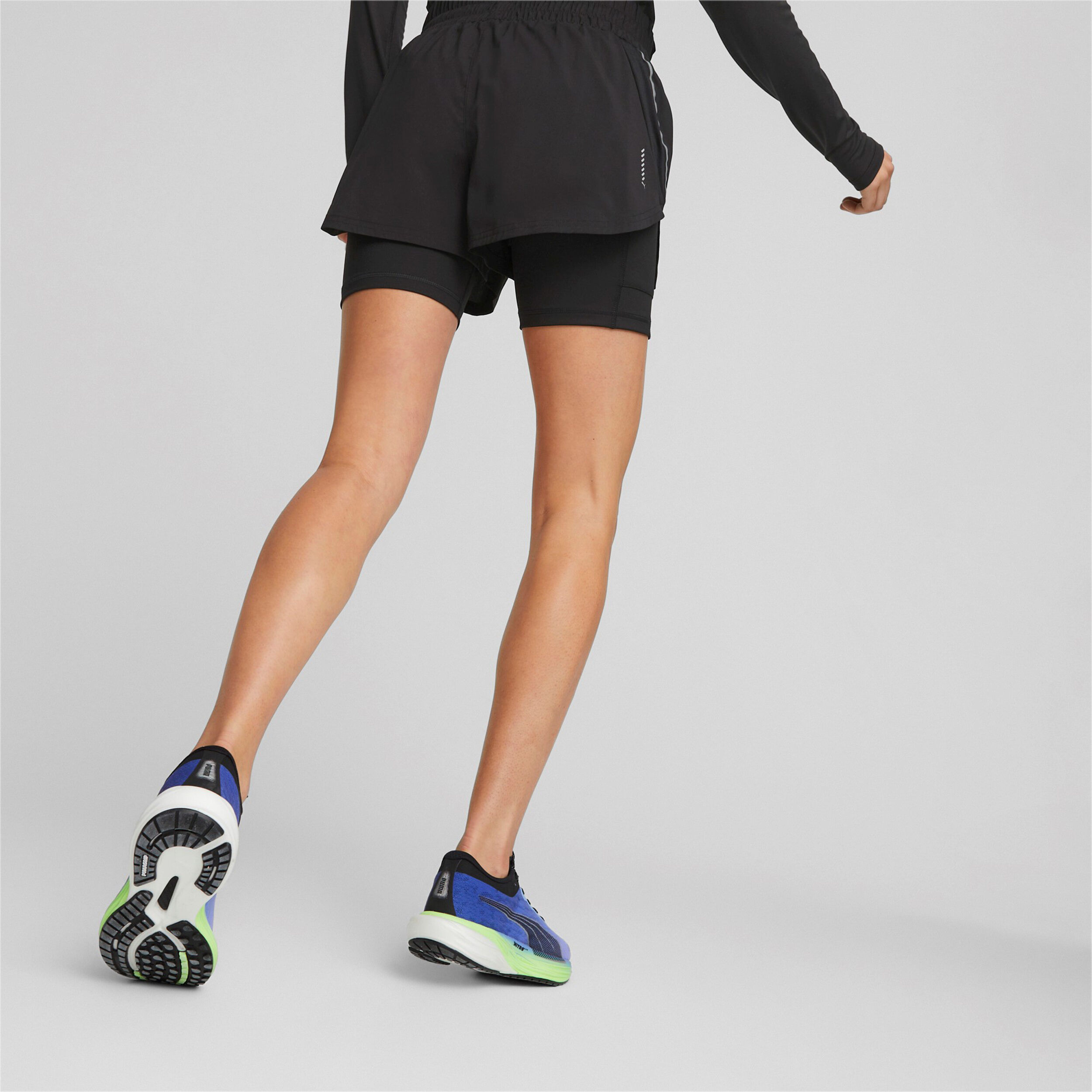 Run 2in1 Shorts Damen - Schwarz