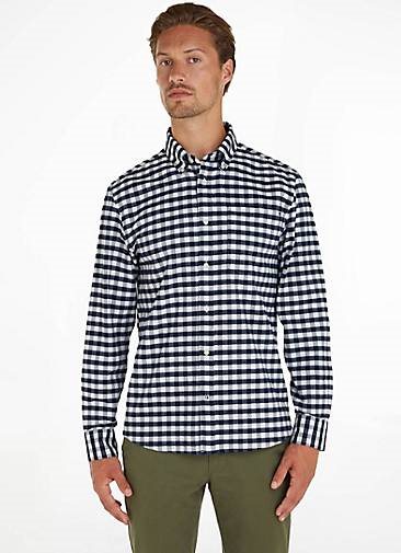 TOMMY HILFIGER Herren Hemd OXFORD BRUSHED Regular Fit