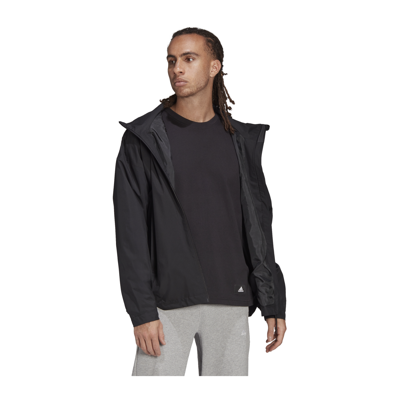 adidas Traveer Rain.RDY Regenjacke Schwarz