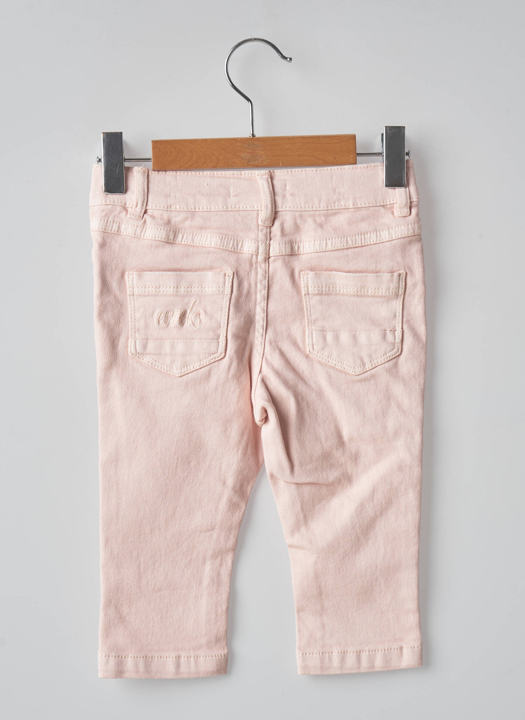 Creeks Pantalons Slim Fille couleur rose