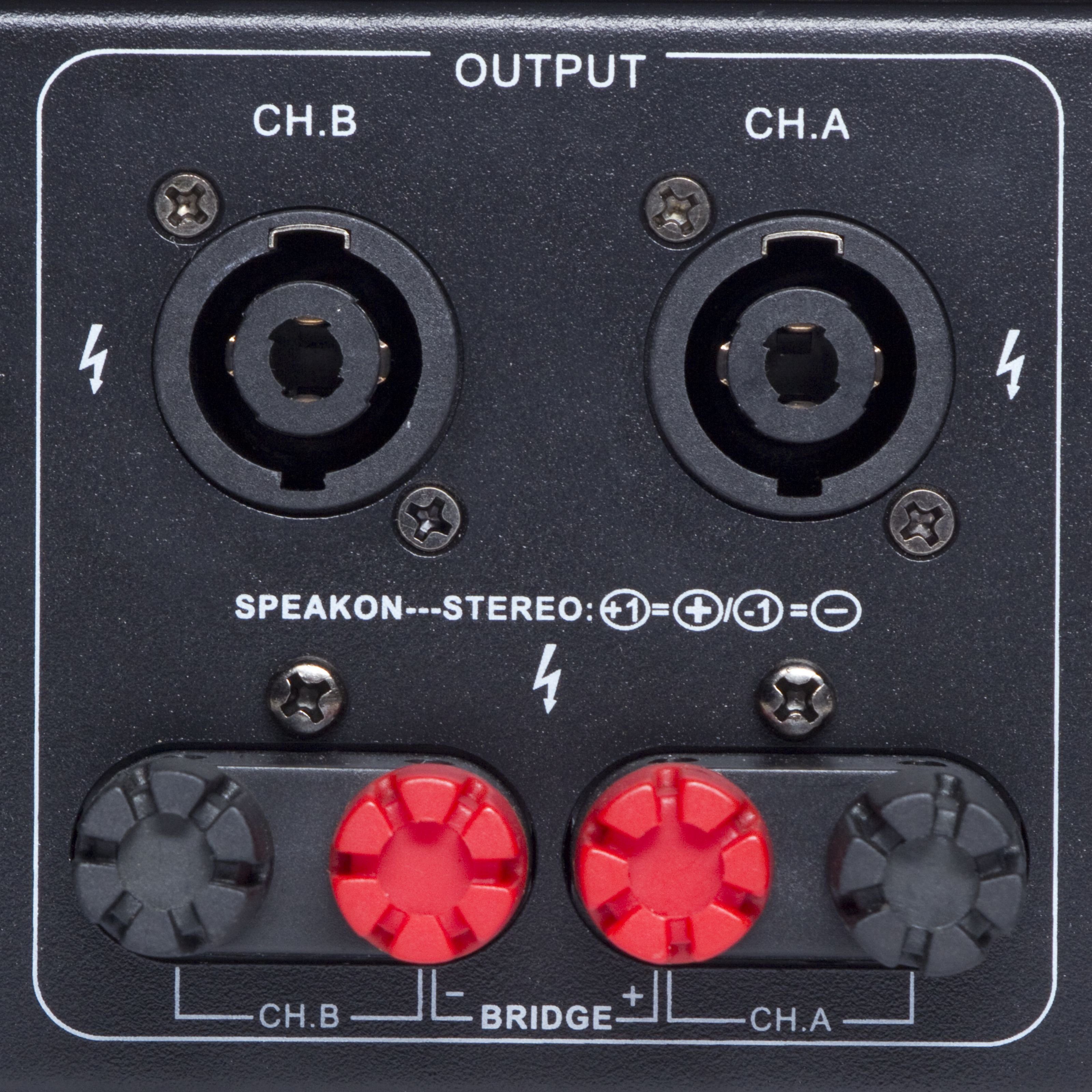 Fame Audio Endverstärker (MS 5002 Endstufe, 2x 520W / 4 Ohm)