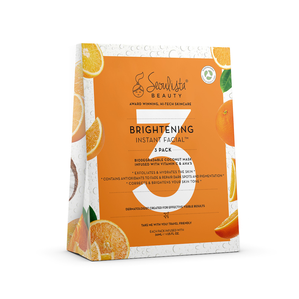 seoulista beauty Seoulista Beauty Brightening Instant Facial - Multi Pack 3's Masque visage
