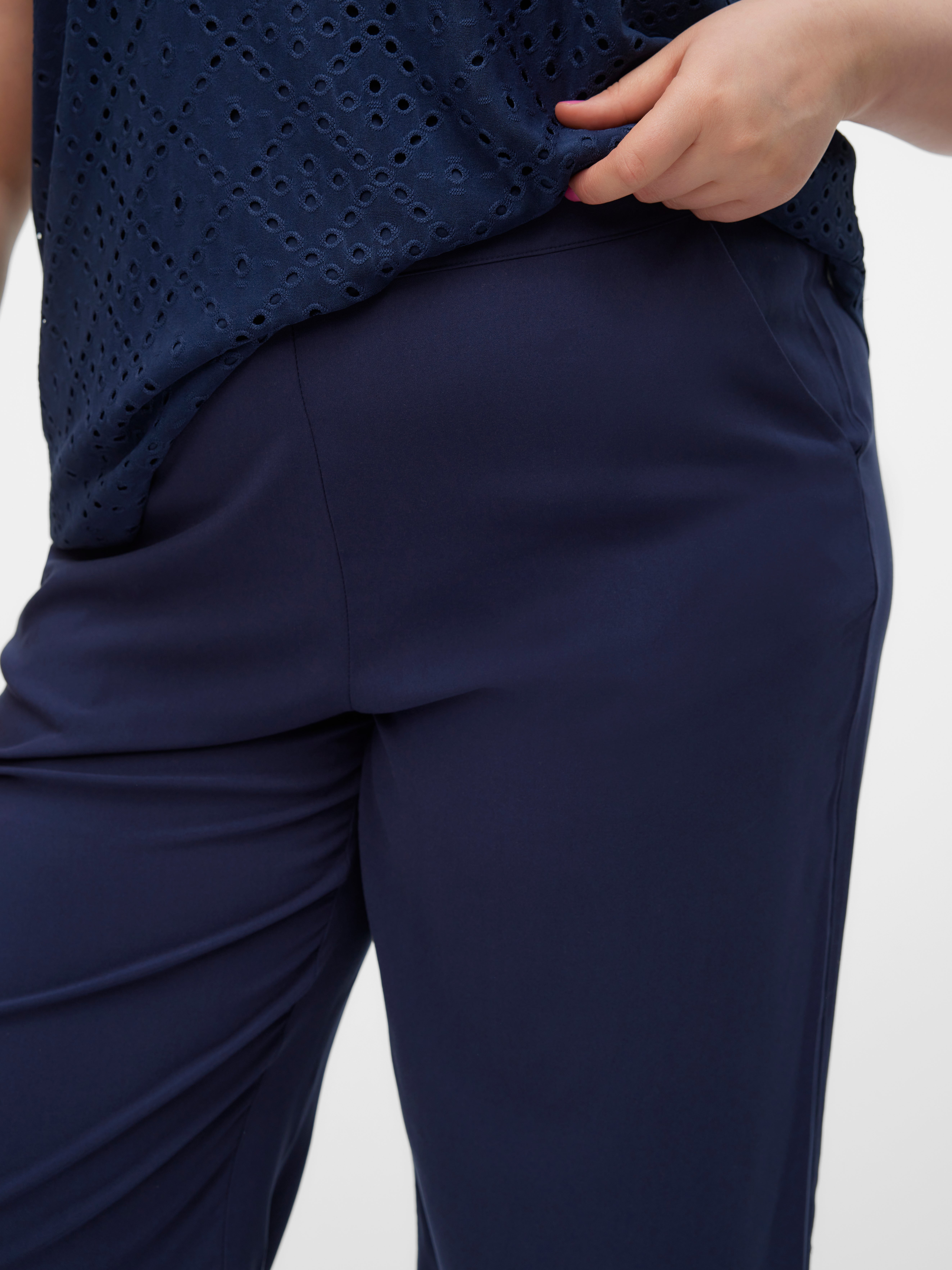 VMCEASY Hohe Taille Culottehose