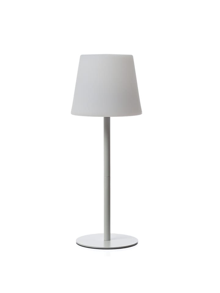MARELIDA LED Garten Tischlampe aufladbar per USB 4 Helligkeitsstufen H: 40cm in weiß günstig kaufen onesize