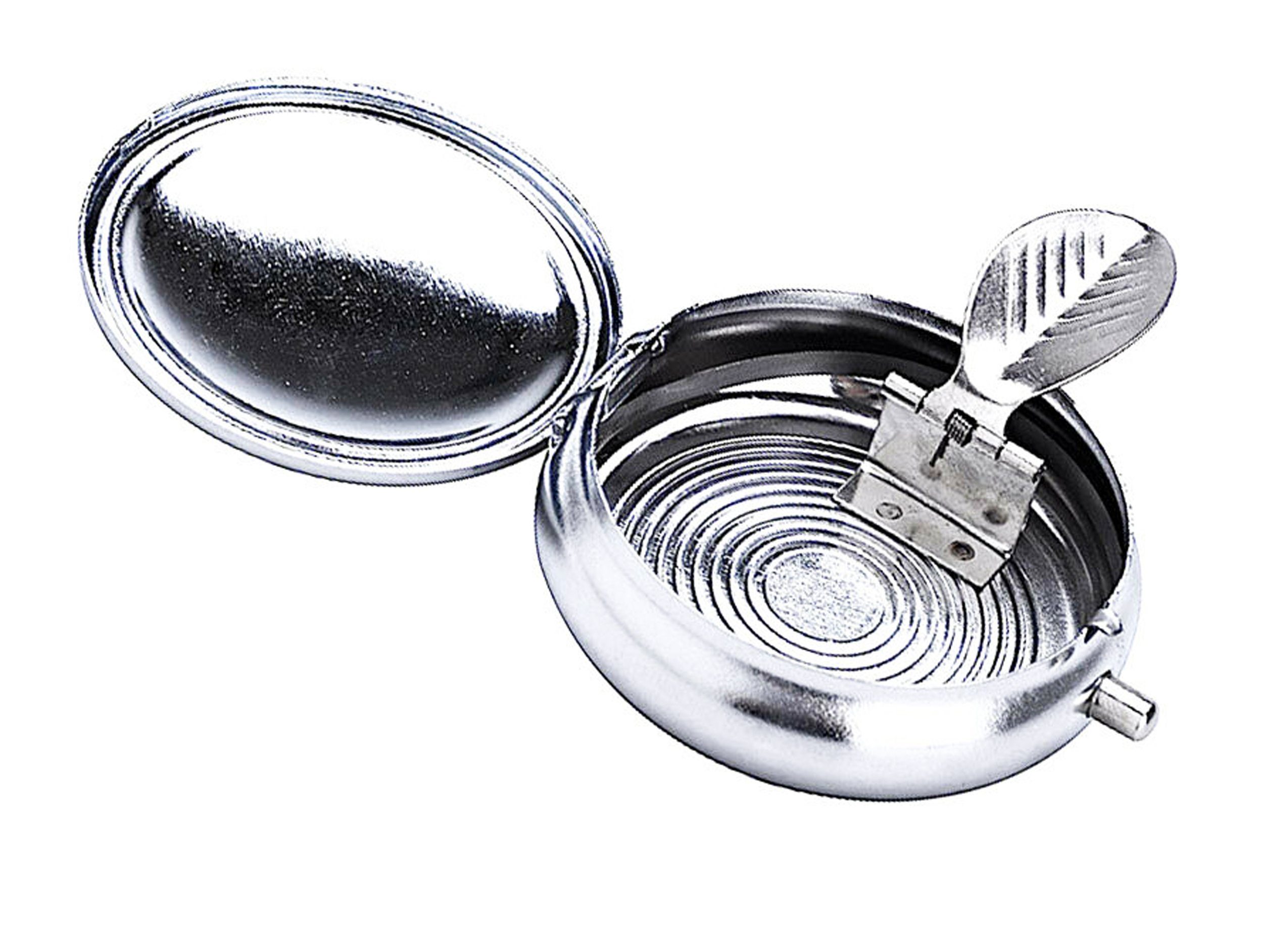 CHAMP Aschenbecher Taschen ASCHENBECHER Champ Ø5cm Deckel Glutkiller Metall Reiseaschenbecher 19