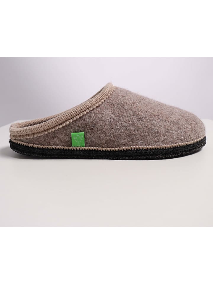 Kaiser Naturfellprodukte H&L Lammfell-Hausschuhe in Beige günstig kaufen