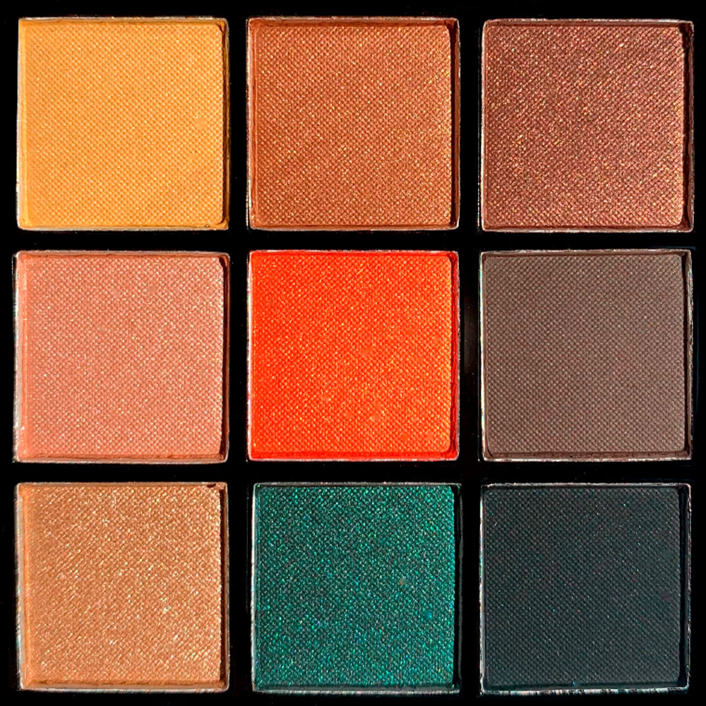 miss cop Nuancier N°3 Rousse Coffret maquillage