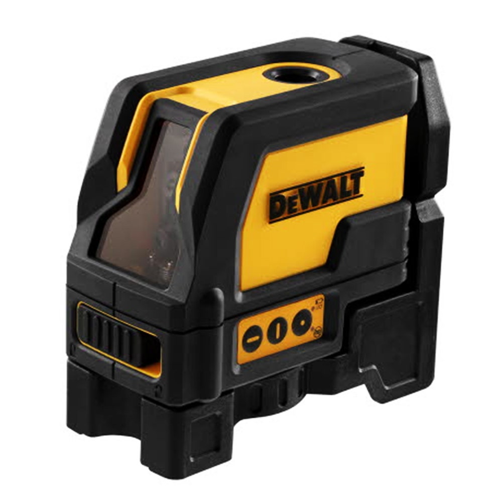 Nível a laser cruzado DEWALT DW0822-XJ com prumo e feixe vermelho