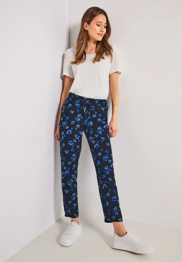 CECIL Loose Fit Hose mit Print