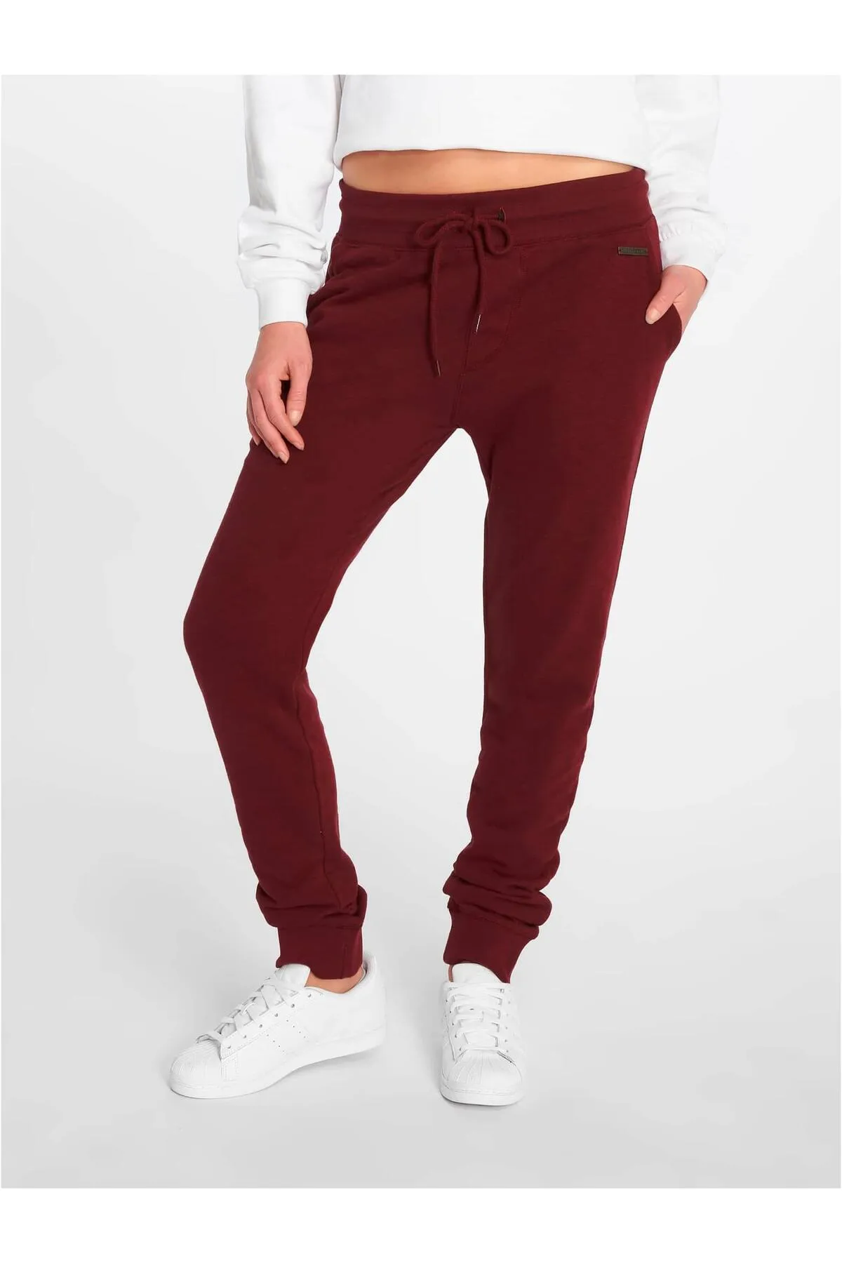 Just Rhyse  Damen Just Rhyse Poppy Sweatpants Burgundy