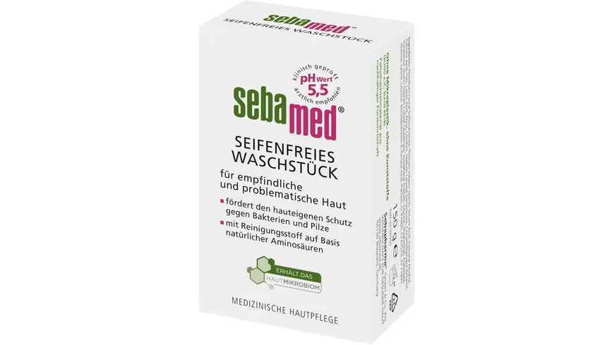 Sebamed seifenfreies Waschstück 150 g