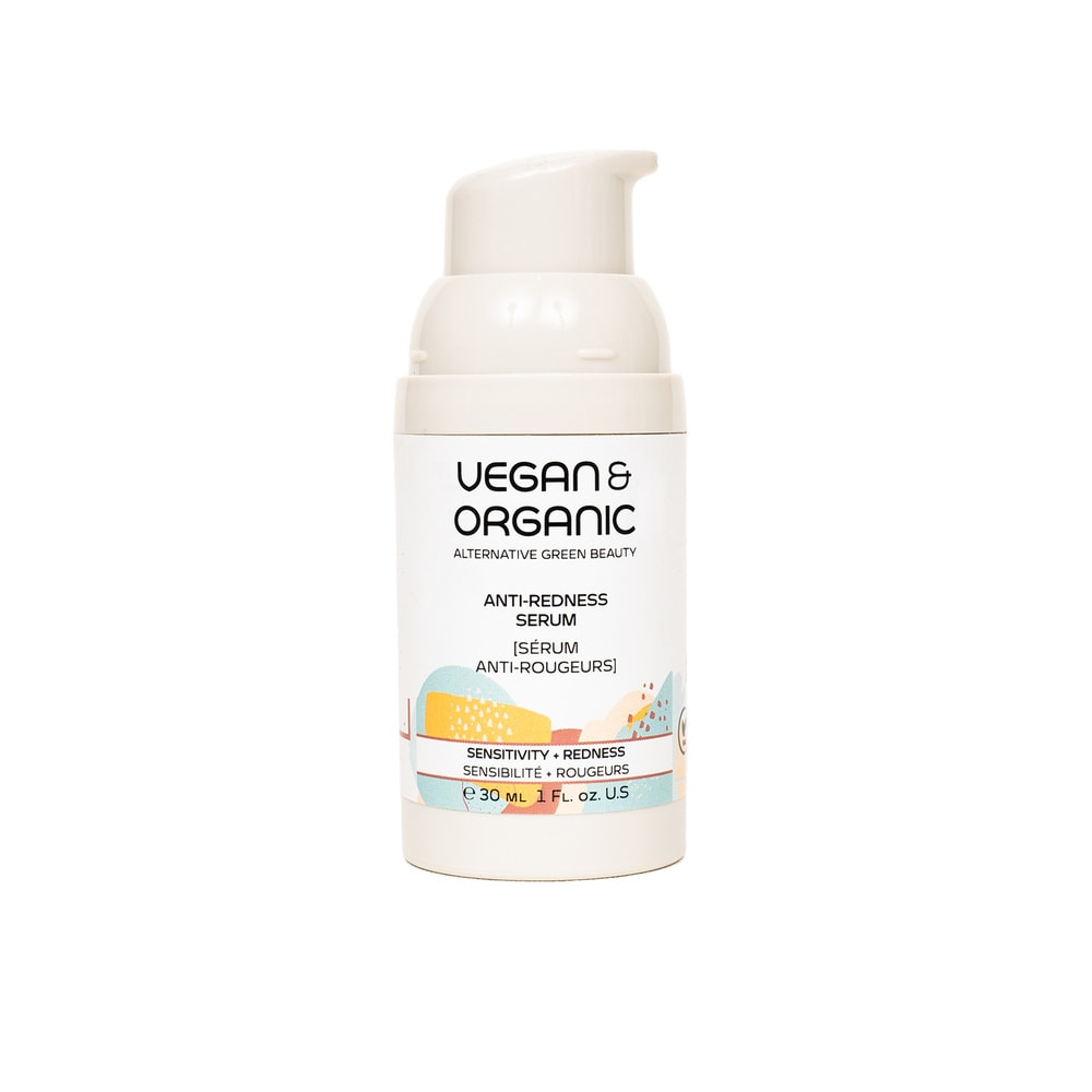 Vegan & Organic CALENDULA + EXTRAIT DE RÉGLISSE SÉRUM ANTI-ROUGEURS