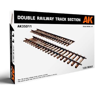 Double Railway Track Section