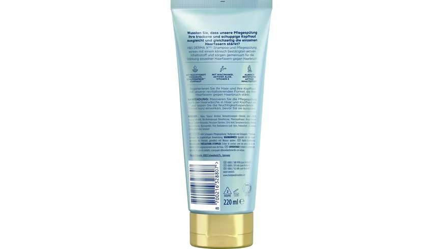 head & shoulders DERMAX Pro Kopfhautpflege Spülung 220 ml