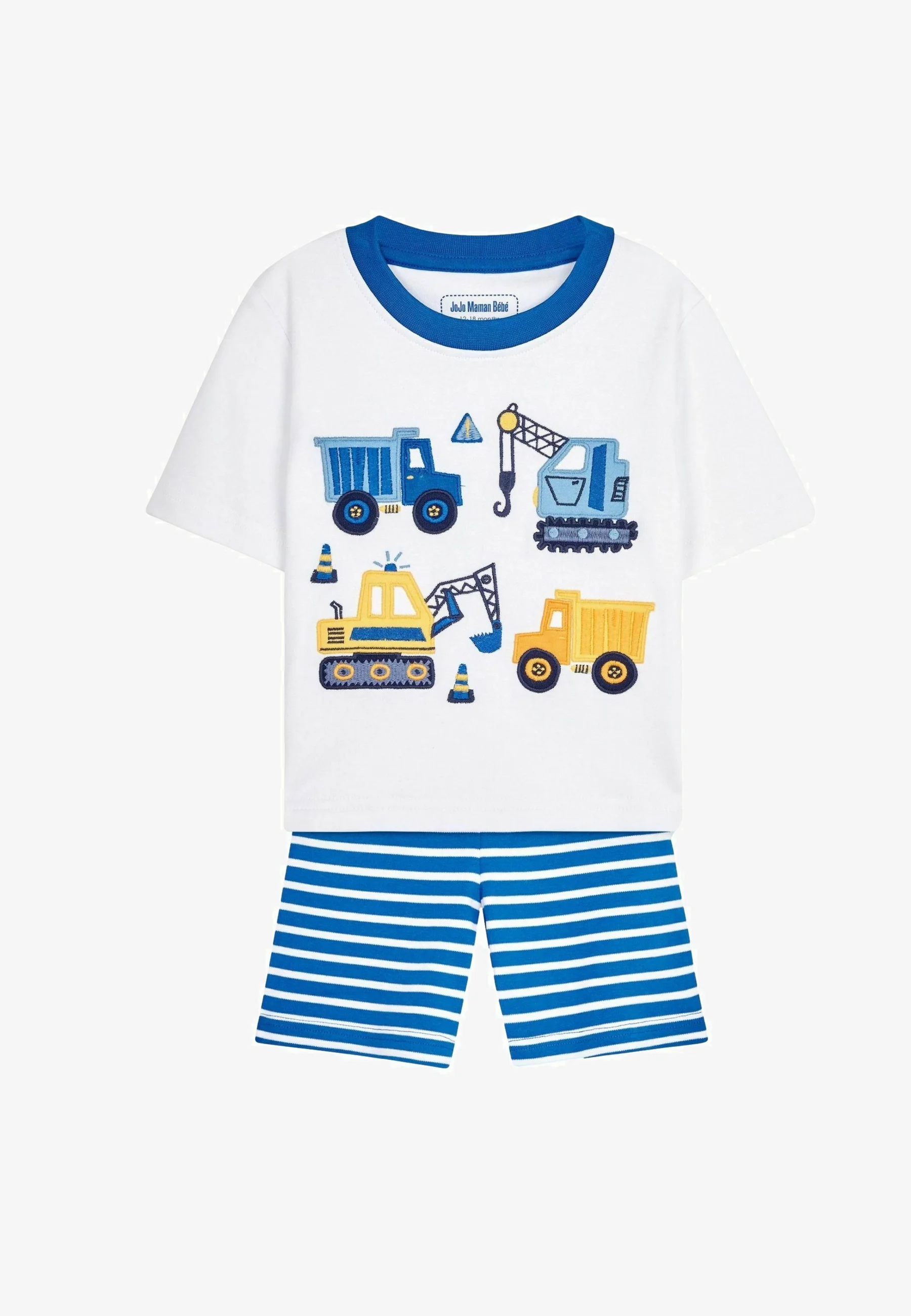 JoJo Maman Bébé CONSTRUCTION APPLIQUÉ-REGULAR FIT - Pijama