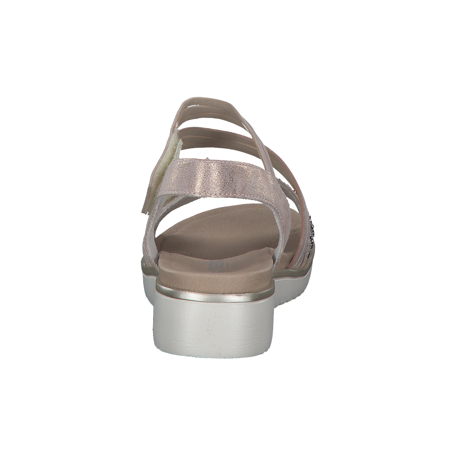 Rieker V3764, Keilsandaletten, Damen, rosegold