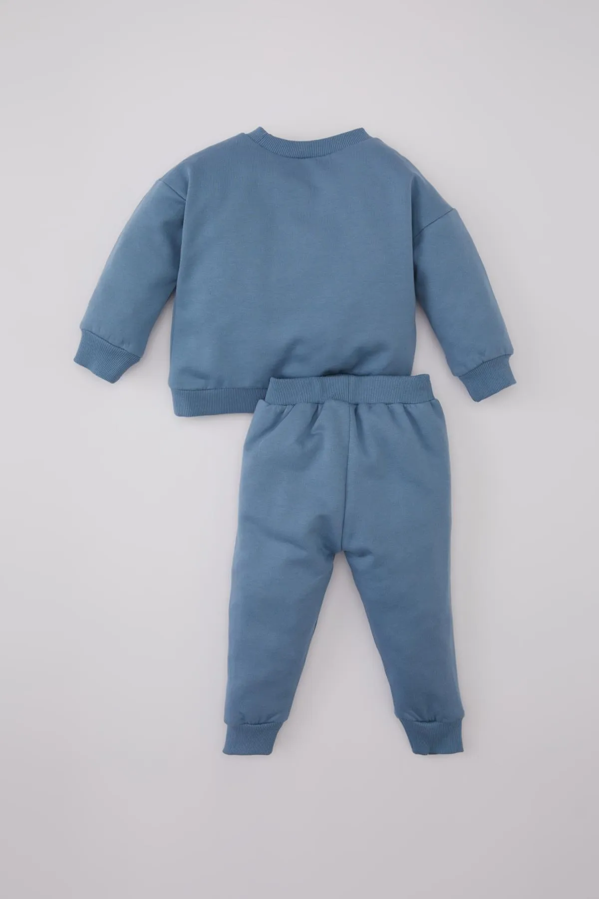 DeFacto  Bedrucktes Sweatshirt und Jogginghose für Baby Jungen - 2er-Set B3175a524sp