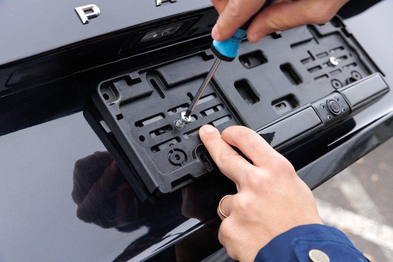 Primaster Primaster Solar Rückfahrkamera mit Display Rückfahrkamera